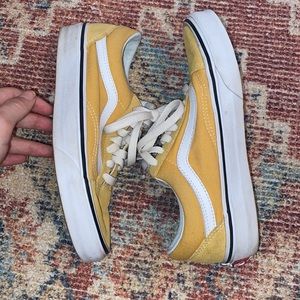 Women’s Yellow Vans